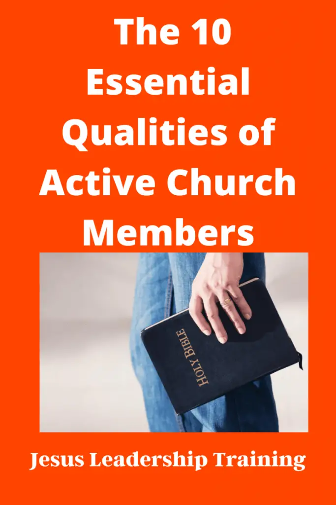 Copy of Qualities of Active Church Members