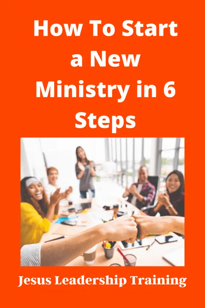 Copy of How To Start a New Ministry in 6 Steps
