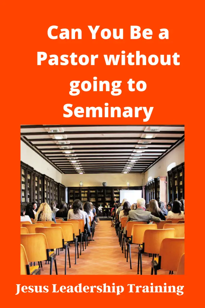 Becoming a Pastor Without a Degree