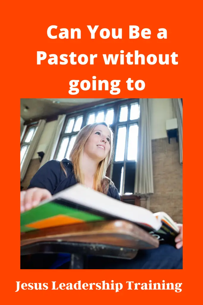 Becoming a Pastor Without a Degree