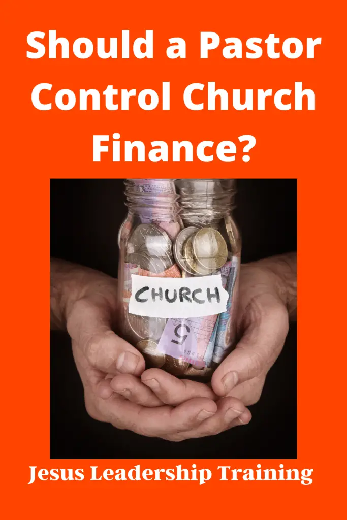 Copy of Copy of Should a Pastor Control Church Finance 1