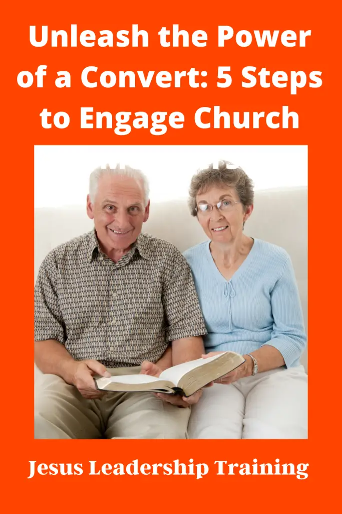 Copy of Unleash the Power of a Convert 5 Steps to Engage Church Members 1