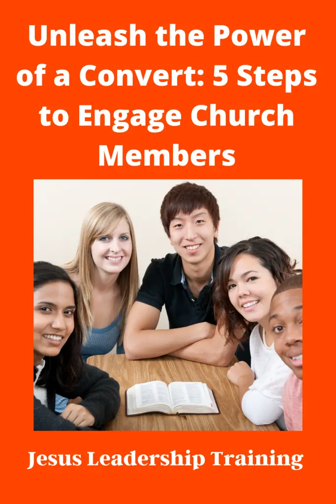 Copy of Unleash the Power of a Convert 5 Steps to Engage Church Members 2
