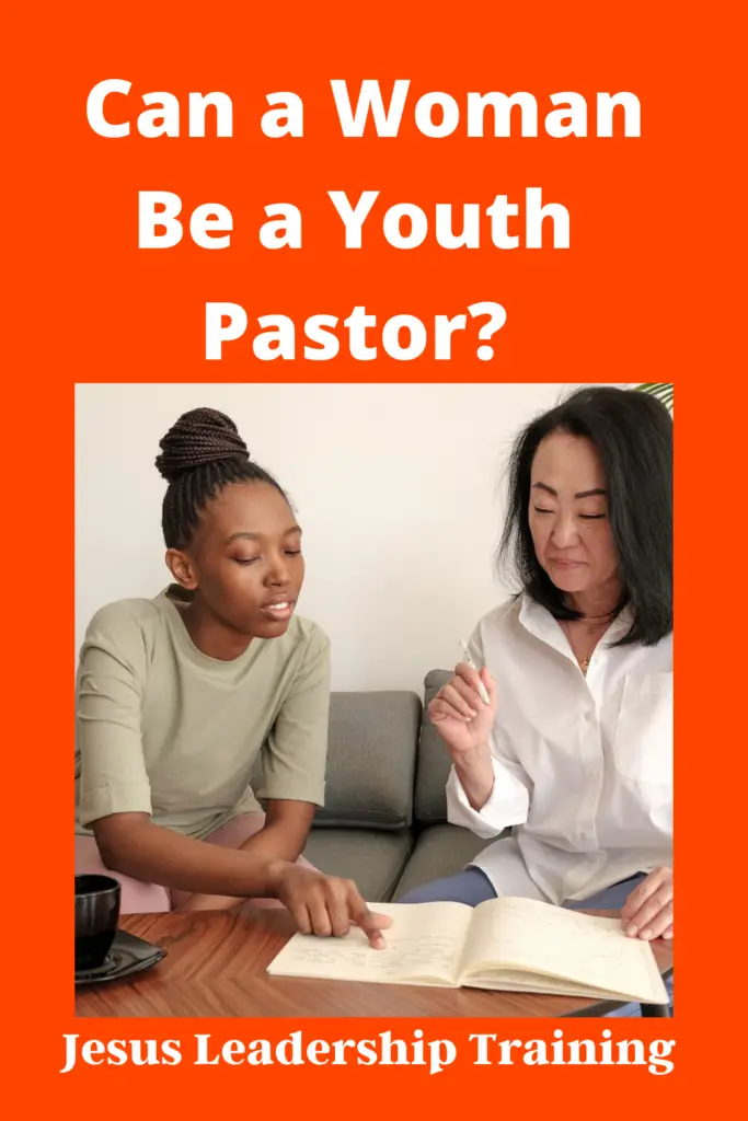Can a Woman Be a Youth Pastor Pinterest Pin 1000 × 1500