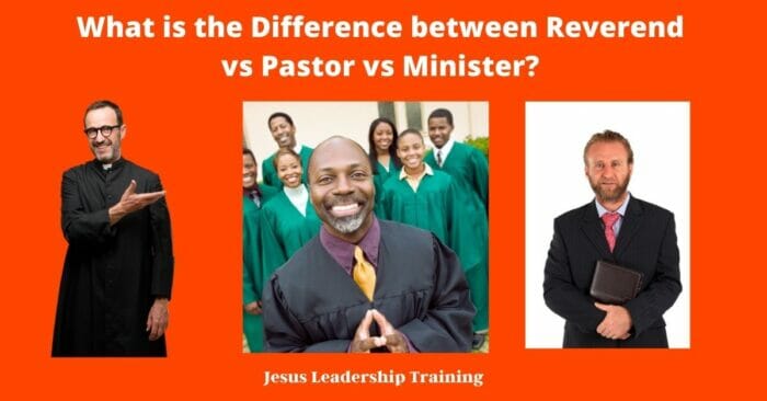 Reverend vs Pastor - There is a difference between Pastor and Reverend. The word 'pastor' has been used since the time of Jesus to describe someone who tends his flock, while an individual with higher rank in society would be called 'reverend.'