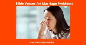 Bible Verses for Marriage Problems 7