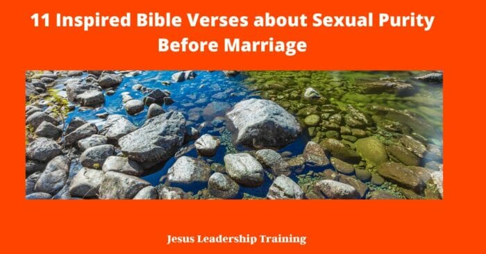 11 Inspired Bible Verses about Sexual Purity Before Marriage