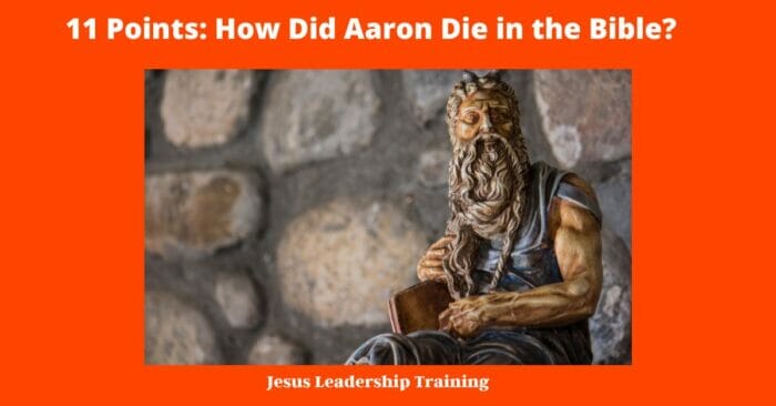 11 Points: How Did Aaron Die in the Bible?
how did aaron die in the bible