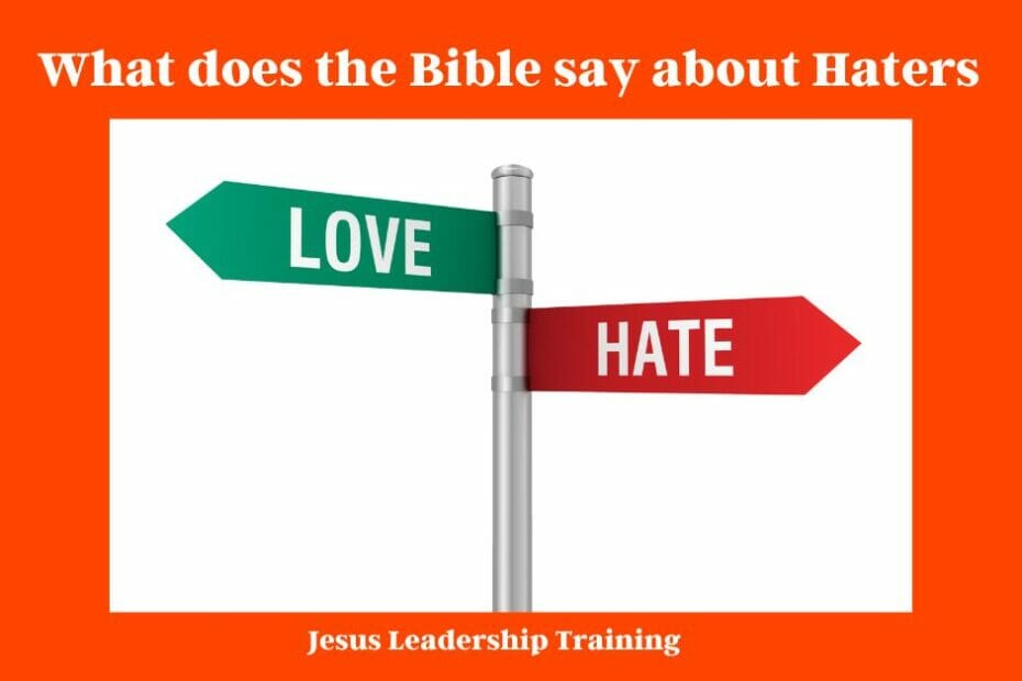The Bible has a lot to say about haters. In the book of Proverbs, there are numerous verses that warn against the dangers of hating others. For example, Proverbs 10:12 says, "Hate stirs up conflict, but love covers over all wrongs." This verse teaches us that hate is a destructive force that leads to division and conflict, while love is a unifying force that can help to heal even the deepest wounds. The book of 1 John 4:20 says, "If anyone says, 'I love God,' yet hates a brother or sister, they are a liar. For whoever does not love their brother and sister, whom they have seen, cannot love God, whom they have not seen." This verse tells us that Hate cannot coexist with love. If we claim to love God but hate our fellow human beings, we are nothing but liars. Finally, Matthew 5:44 says, "But I tell you, love your enemies and pray for those who persecute you," This verse calls us to love even those who hate us. It is only through the power of love that we can hope to overcome hatred in the world.