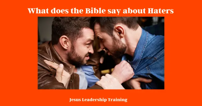 The Bible has a lot to say about hating others. In the Old Testament, the Israelites are commanded not to hate their fellow Israelites (Leviticus 19:17). In the New Testament, Jesus teaches that we should love our enemies and pray for those who persecute us (Matthew 5:44). And in the book of 1 John, we are told that anyone who hates a fellow believer is in darkness and does not know God (1 John 2:9-11).  So what does it mean to be a hater? A hater is someone who regularly and deliberately engages in negative thoughts and behaviors towards another person or group. Haters often seek out opportunities to belittle, insult, and hurt others. They may also try to sabotage relationships or spread rumors and lies.  Clearly, being a hater is in conflict with what the Bible teaches. The Bible calls us to love our neighbor, even if they are our enemy. It also tells us that hate is a form of darkness that prevents us from knowing God. If we want to follow the teachings of the Bible, we must put an end to hate in our hearts.