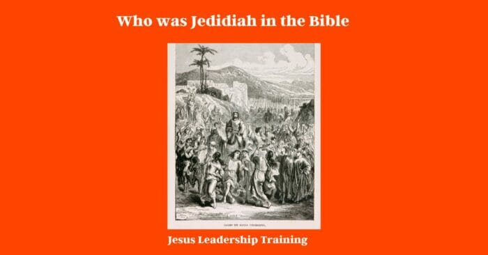 Who was Jedidiah in the Bible
jebediah bible
