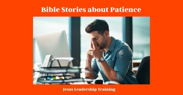 bible stories about patience
stories of patience in the bible
There are many Bible stories that teach about the virtue of patience. In the story of Abraham and Sarah, we learn that God blessed Abraham and Sarah because they were willing to wait patiently for His promises to be fulfilled. Similarly, in the story of Joseph, we see how God rewarded Joseph for his patience in enduring years of slavery and unjust imprisonment. And in the New Testament, we read about Jesus' instruction to his disciples to be patient and faithful during times of persecution. These stories remind us that God is always faithful to His promises, and that He rewards those who are patient in waiting for His purposes to be accomplished. As we face our own challenges and trials, let us remember these stories and trust that God will work everything out for our good in His perfect timing.