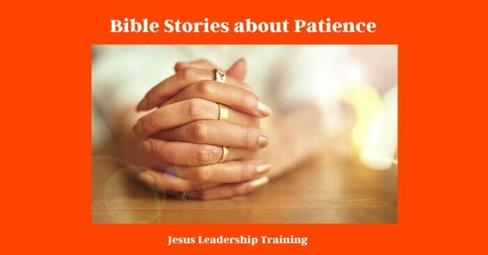 bible stories about patience
stories of patience in the bible
The Bible is full of stories about the virtue of patience. In the book of Job, for example, we see a man who is tested with great suffering but remains faithful to God. In the story of Joseph, we see how patience can lead to great rewards. And in the parable of the talents, we learn that those who are patient in waiting for the right opportunity will be richly rewarded. The Bible teaches us that patience is a virtue that is worth developing in our lives. When we are patient, we show trust in God's plan for our lives. We also demonstrate our faith that He will provide for us and work everything out for our good. So let us strive to be patient in all things, knowing that God will ultimately bless us for it.