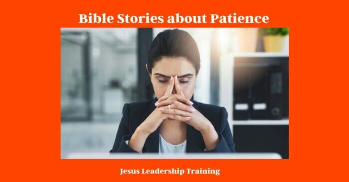 stories of patience in the bible
bible stories about patience
In the Bible, patience is generally understood to refer to two different things: forbearance and longsuffering. Forbearance is the ability to refrain from taking action, even when we have the ability to do so. It’s about controlling our impulses and reacting calmly in difficult situations. Longsuffering, on the other hand, is the capacity to endure hardships and trials without giving up or becoming angry or resentful. Both of these concepts are important aspects of Christian character.

The Bible tells us that patience is a virtue (Galatians 5:22). This means that it’s something that we should strive to cultivate in our lives. It’s not always easy to be patient, but it’s something that we need to ask God for help with. When we are patient, we are showing faith in God and trust that He will work everything out for our good (Romans 8:28). Patience also demonstrates our humility – it shows that we are not trying to control everything ourselves, but rather acknowledging that God is in control. Ultimately, being patient is a way of showing our love for God and others (1 Corinthians 13:4-5).