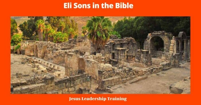Eli Sons in the Bible - 