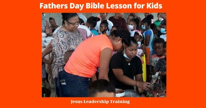 Fathers Day Bible Lesson for Kids - In our Fathers Day Bible Lesson for Kids, we learn about a father's love. In the story, a son asks his father for a fish. The father could have given his son a rock instead, but he didn't. The father gave his son what he asked for because he loved him. This story teaches us that God is like that too. He loves us and gives us what we need even when we don't deserve it. As our Father, God wants to give us good gifts, just like the father in the story. But sometimes, we ask for things that aren't good for us. We might ask for something that will harm us or someone else. When we do that, God doesn't give it to us because He loves us too much to let us get hurt. So today, let's thank God for His love and ask Him to help us love others the way He loves us.