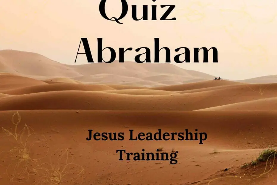 Quiz - Abraham