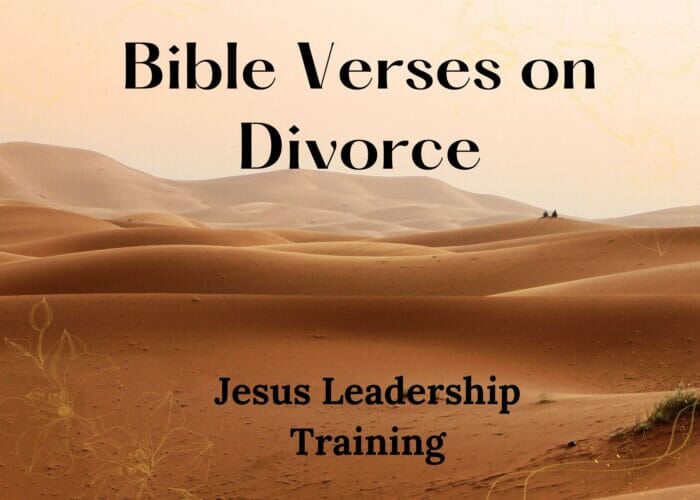 Divorce Bible Verses on Divorce