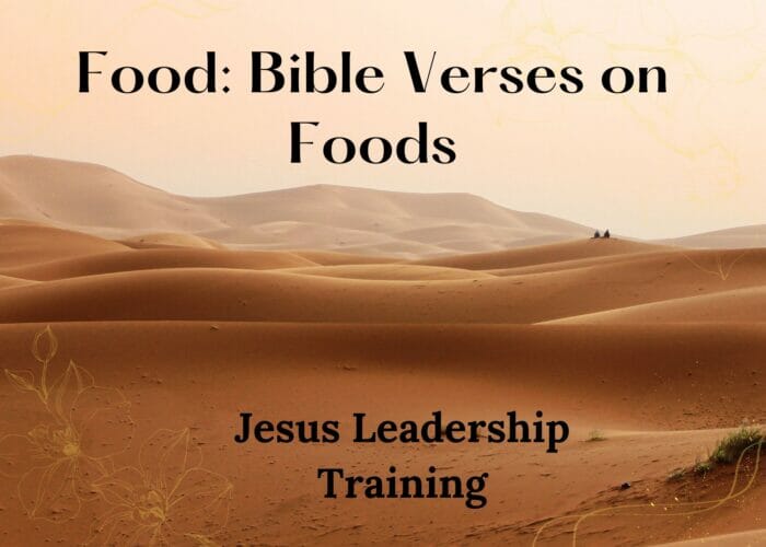 Food Bible Verses on Foods