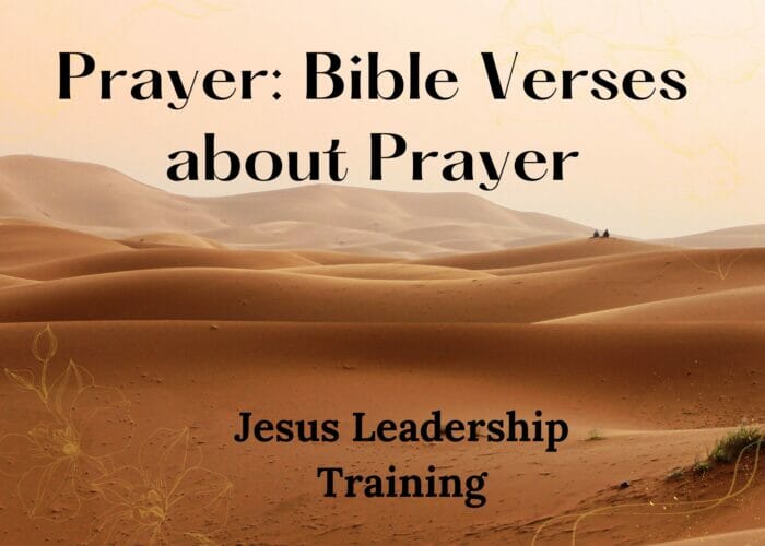 Prayer Bible Verses about Prayer