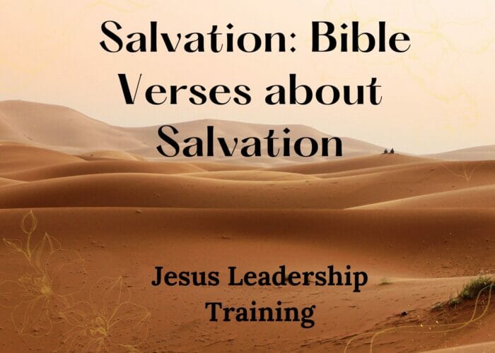 Salvation: Bible Verses about Salvation