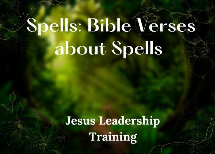 Spells Bible Verses about Spells