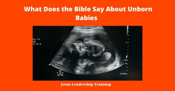 What Does the Bible Say About Unborn Babies