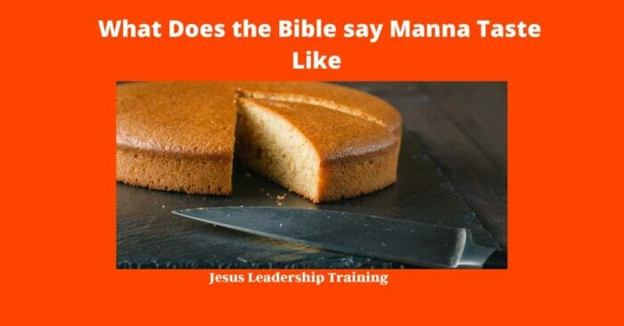 What Does the Bible say Manna Taste Like