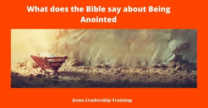 What does the Bible say about Being Anointed