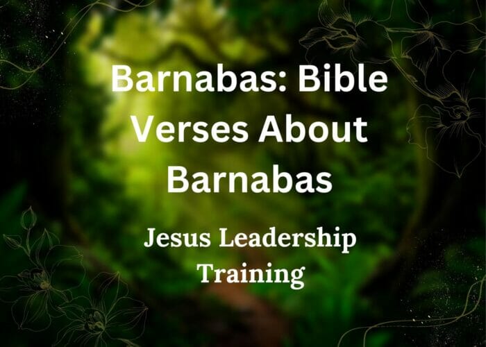 Barnabas: Bible Verses About Barnabas