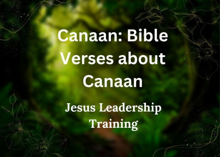 Canaan: Bible Verses about Canaan