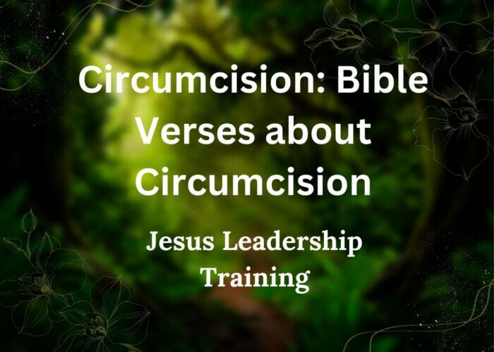 Circumcision Bible Verses about Circumcision