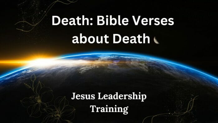 Death: Bible Verses about Death