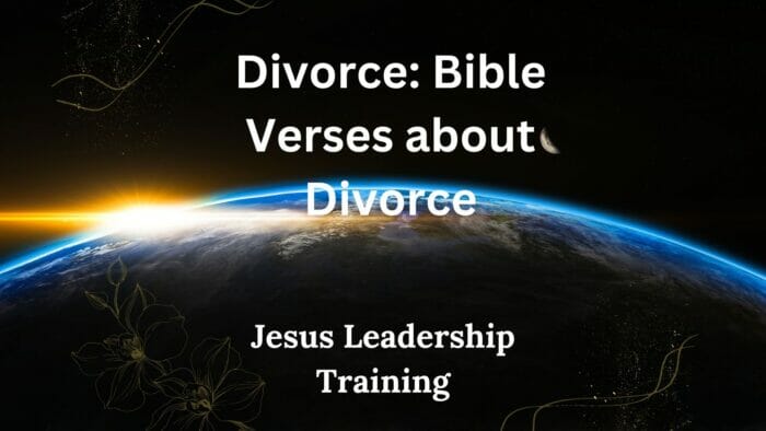 Divorce: Bible Verses about Divorce