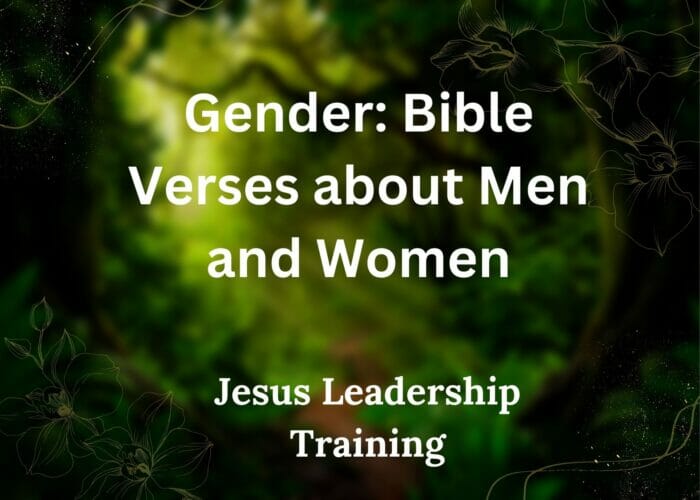 Gender: Bible Verses about Men and Women
