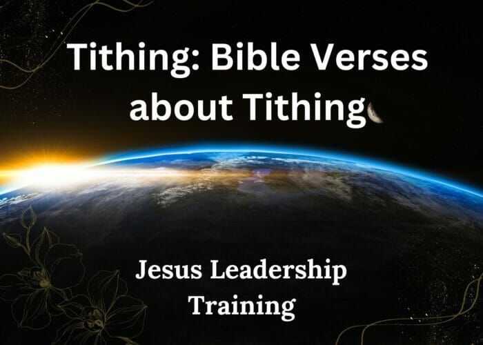 Tithing Bible Verses about Tithing
