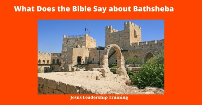 What Does the Bible Say about Bathsheba 