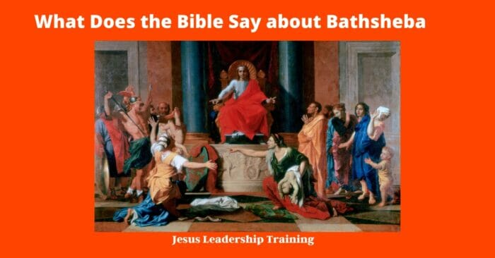 What Does the Bible Say about Bathsheba 