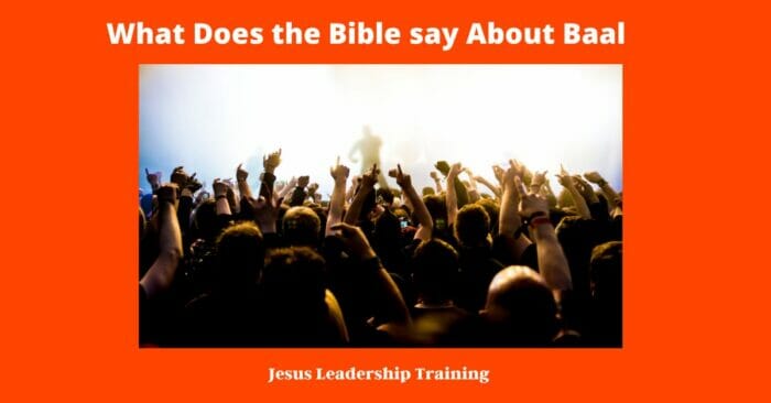 What Does the Bible say About Baal