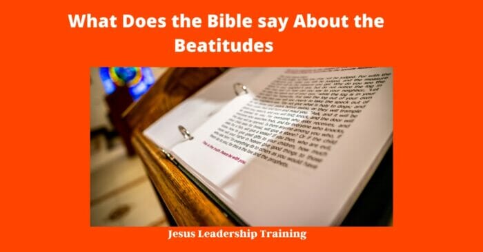 What Does the Bible say About the Beatitudes 