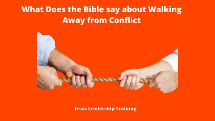 What Does the Bible say about Walking Away from Conflict
what does the bible say about walking away from conflict