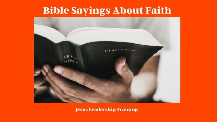 Bible Sayings About Faith