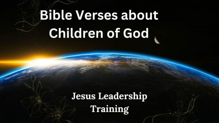 Bible Verses about Children of God