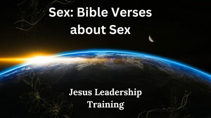 Sex Bible Verses about Sex