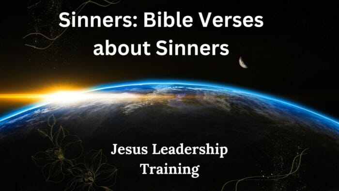 Sinners Bible Verses about Sinners