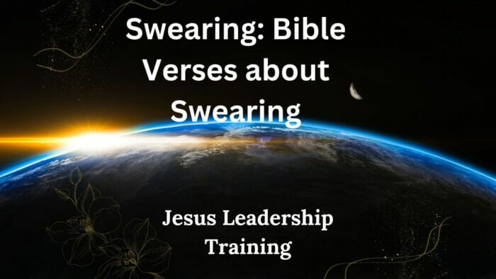 Swearing Bible Verses about Swearing
