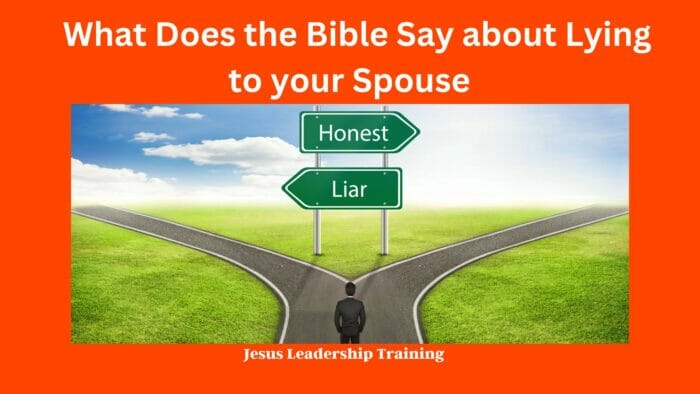What Does the Bible Say about Lying to your Spouse