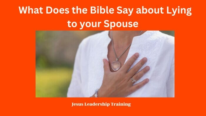 What Does the Bible Say about Lying to your Spouse
what does the bible say about deception in marriage