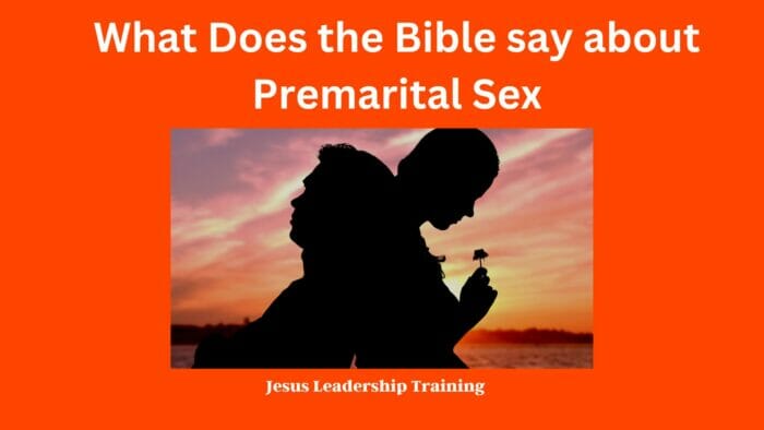 What Does the Bible say about Premarital Sex