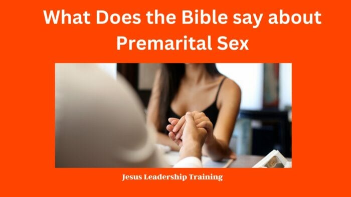 What Does the Bible say about Premarital Sex
